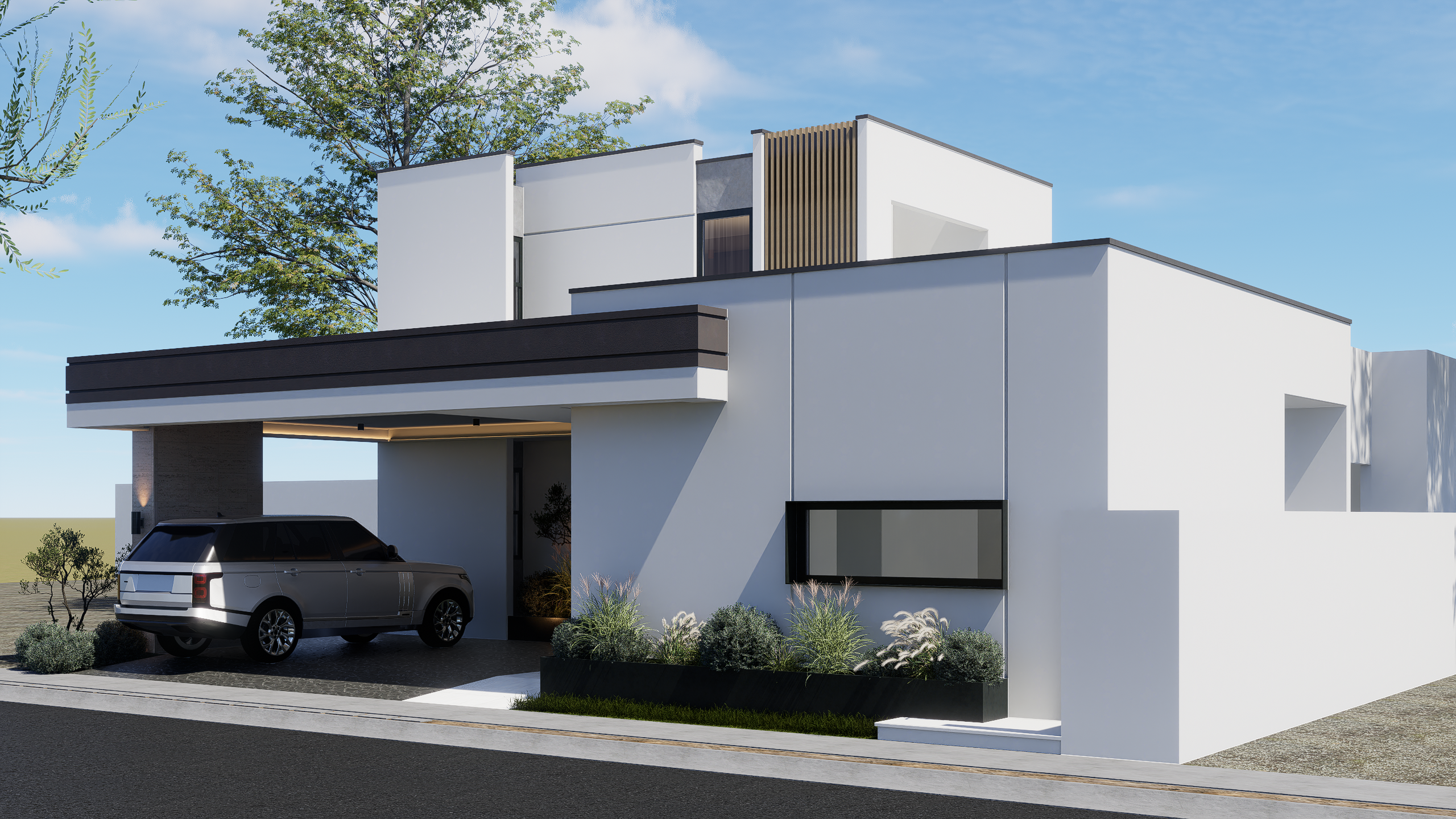 Proyecto Concordia — Vista lateral — Olivarq