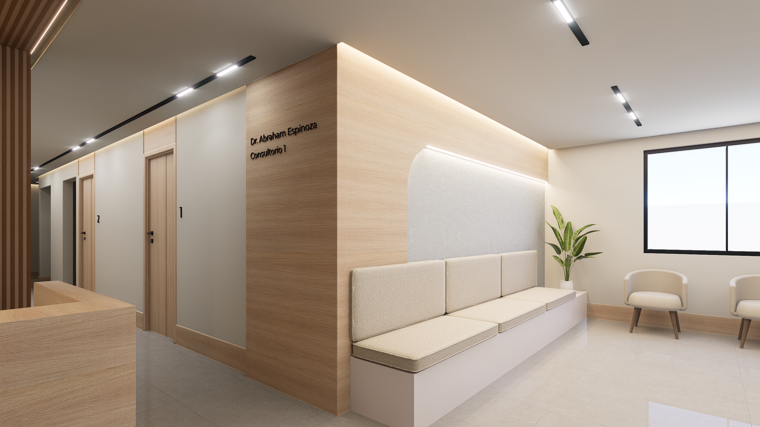 Comercial Clinica — Arquitectura interior — Olivarq