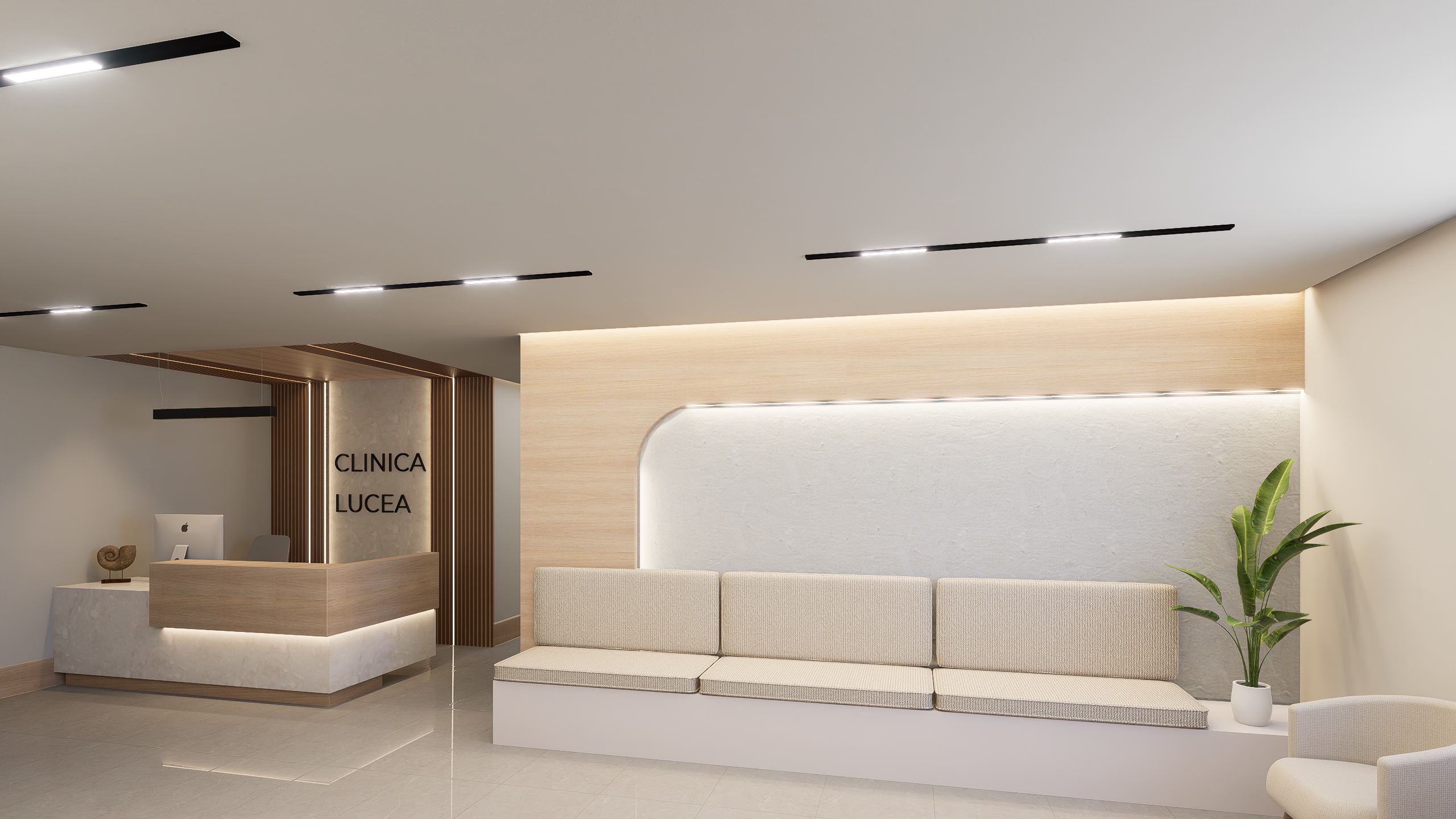 Comercial Clinica — Diseño interior — Olivarq